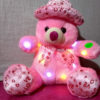Pinky Musical Teddy With Cap